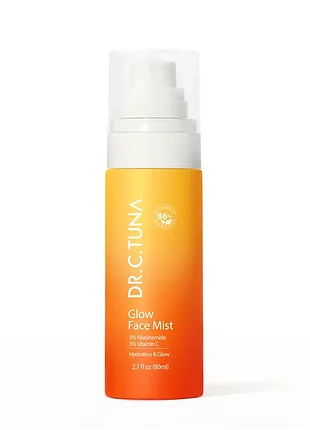 Спрей-міст для обличчя glow face mist dr. c. tuna, 80 мл