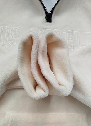 Кофта для дівчинки primark флісова бежева 152 см 3