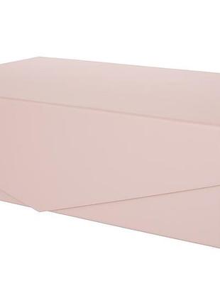 Подарочная картонная коробка на магните, 35*23*10 см, цвет - розовый