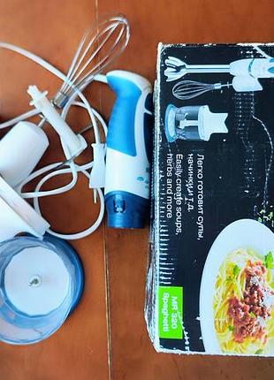 Блендер погружной braun multi quick 3