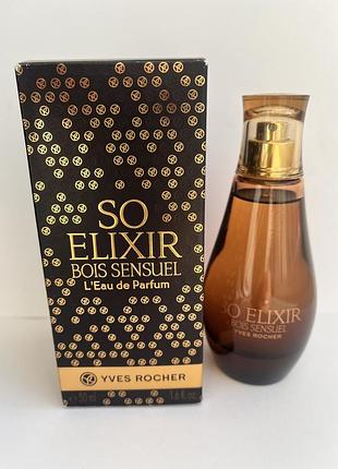 Парфумована вода yves rocher so elixir bois sensuel