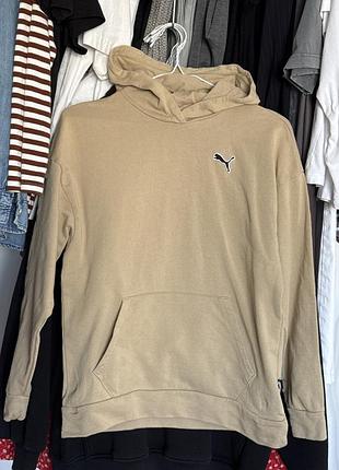 Худі puma з утепленням, бежеве