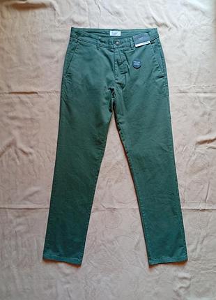 Брюки чинос деним easy slim fit размер w30/l31 - идет на 44.