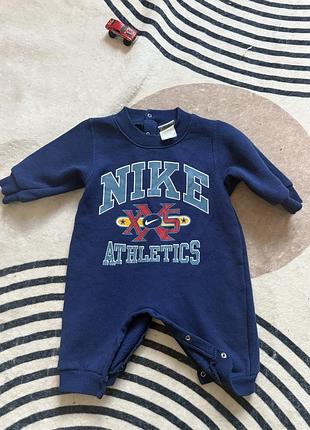 Чоловічок ромпер для хлопчика nike синій