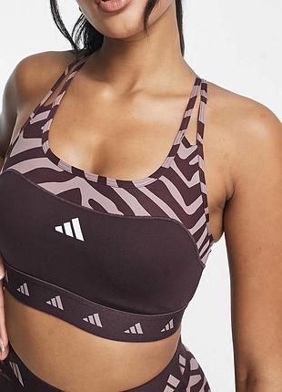Adidas techfit спортивный топ бра для тренировок 2xl