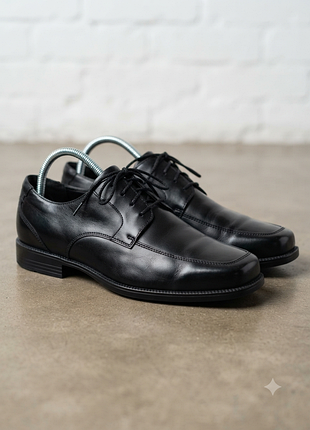 Мужские кожаные туфли rockport (adiprene by adidas)