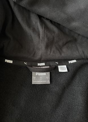 Худі чоловіче puma m фліс чорне 3