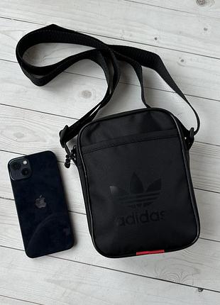 Небольшая тканевая сумка, сумка для подростка adidas 2