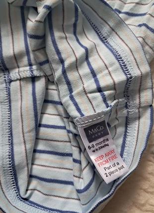 Комплект комбинезон лонгслив "m&amp;co". 7