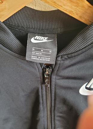 Кофта для дівчаток nike укорочена чорна 3