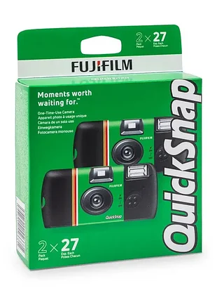 Одноразова камера fujifilm quicksnap 400 iso / 27 кадрів / 1 штука
