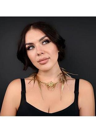 Колье с колосками деметра
