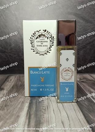 Духи унисекс giardini di toscana bianco latte (бянко латте) pheromine parfum 40 мл
