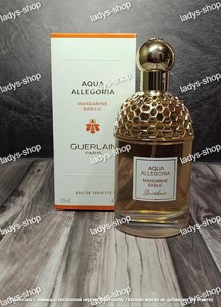Уценка! духи женские guerlain aqua allegoria mandarine basilic (аква алегория мандарин) 125 мл