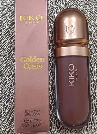 Блиск для губ kiko milano 3d hydra lipgloss golden oasis