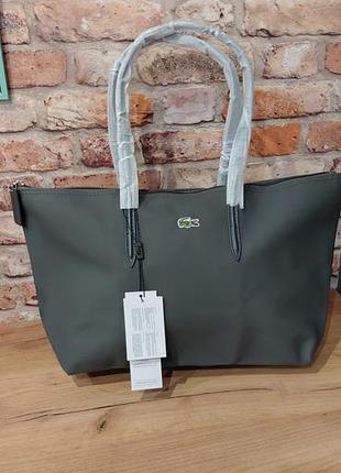 Сумка шопер lacoste/тоут / шоппер лакоста