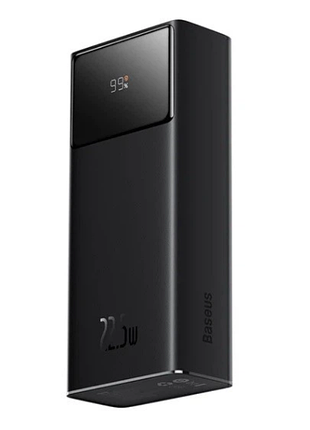 Павербанк baseus star-lord digital display fast charge, 22.5w, 30000 mah черный