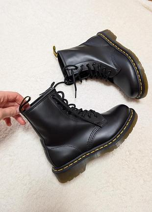 Ботинки dr. martens 1460 smooth black 36р 23см новые