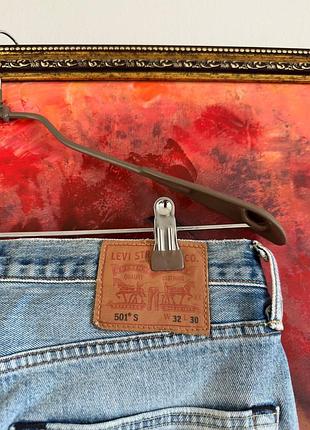 Джинсы levis 501 оригинал размер 32/30 5
