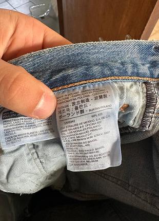Джинсы levis 501 оригинал размер 32/30 7