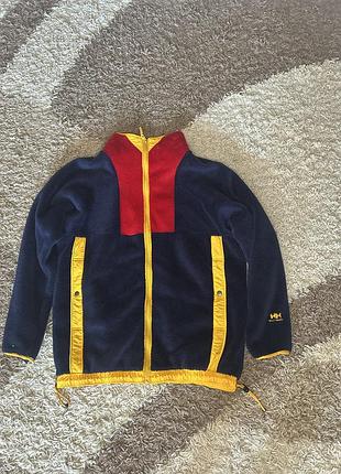 Вінтажна флісова куртка helly hansen 90s vintage (made in portugal) • розмір l/xl