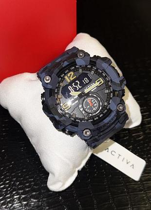 Годинники чоловічі activa x invicta blackops blue camouflage 56mm