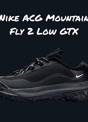 Nike acg mountain fly 2 low gtx black white 5