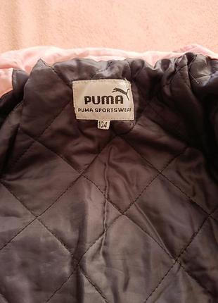 Куртка puma для дівчинки 104 см 4