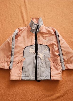 Куртка puma для дівчинки 104 см