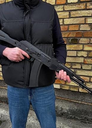 Игрушечный автомат ak74m на аккумуляторе