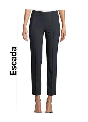 Брюки escada tuska high waist cropped со стрелками