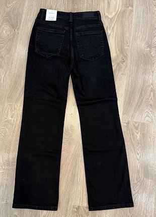 Джинси жіночі pull&bear kick flare чорні розмір 34/24/xs