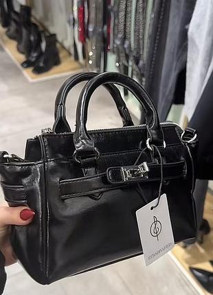 Сумка жіноча stradivarius міні чорна