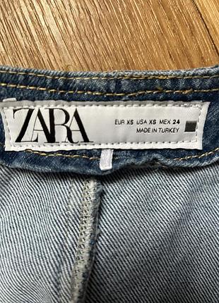 Джинсовая жилетка zara 3