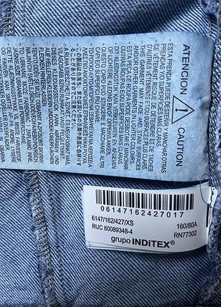 Джинсовая жилетка zara 4