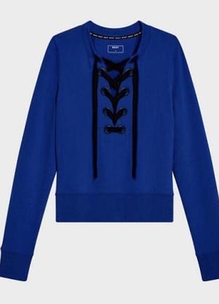 Жіночий світшот кофта dkny синій хорошої якості