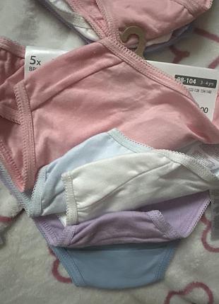 Труси для дівчинки 👧 98/104 см 3