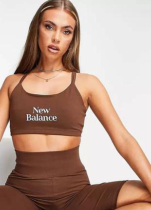 Спортивний топ коричневий new balance