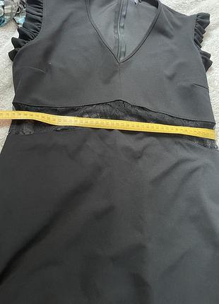 Чорна коротка сукня m-l 5
