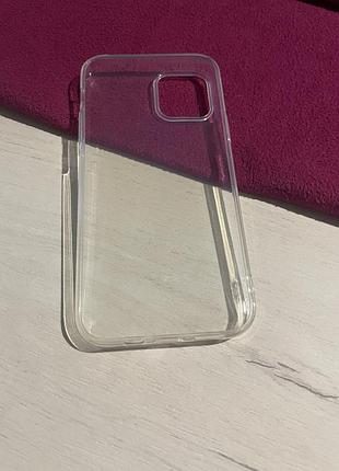 Чохол iphone 12 силіконовий прозорий 3