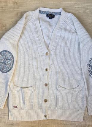 Стильний в'язаний кардиган polo ralph lauren для дівчинки 8-10 років