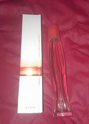 Summer white sunset avon ейвон