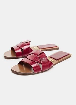 Шльопанці жіночі zara , р. 41-42