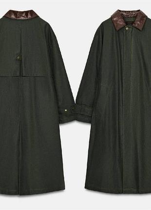 Zara плащ тренч