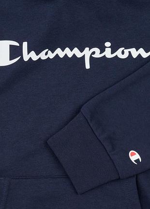 Худі чоловіче champion синє 3