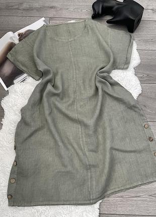 Лляна сукня 7