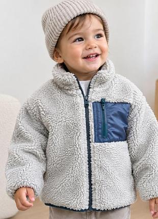 Куртка h&m шерпа флісова 74 р. 6–9 міс