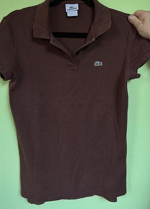 Футболка поло лакост lacoste