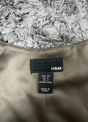Короткий жилет бренду h&m 3
