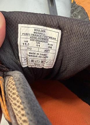 Кроссовки merrell intercept brown 8